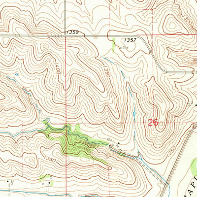 United States Geological Survey Ida Grove NW, IA (1967, 24000-Scale) digital map