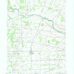 United States Geological Survey Ida, MI (1972, 24000-Scale) digital map