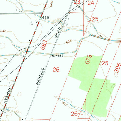 United States Geological Survey Ida, MI (1972, 24000-Scale) digital map
