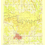 United States Geological Survey Idabel, OK (1951, 24000-Scale) digital map