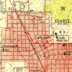 United States Geological Survey Idabel, OK (1951, 24000-Scale) digital map