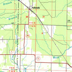United States Geological Survey Idabel, OK-AR-TX (1986, 100000-Scale) digital map