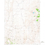 United States Geological Survey Idaho Canyon, NV (1965, 62500-Scale) digital map