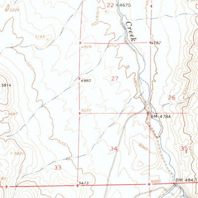 United States Geological Survey Idaho Canyon, NV (1965, 62500-Scale) digital map