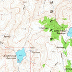 United States Geological Survey Idaho Canyon, NV (1965, 62500-Scale) digital map
