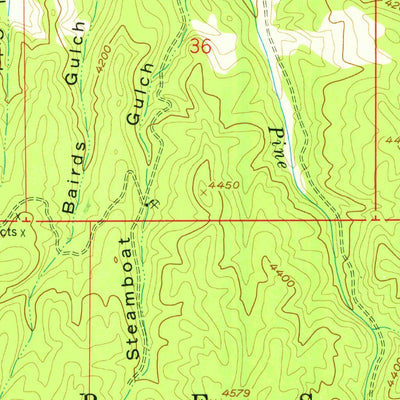 United States Geological Survey Idaho City, ID (1957, 24000-Scale) digital map