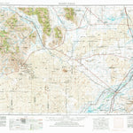 United States Geological Survey Idaho Falls, ID (1955, 250000-Scale) digital map