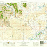 United States Geological Survey Idaho Falls, ID (1958, 250000-Scale) digital map