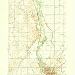 United States Geological Survey Idaho Falls North, ID (1949, 24000-Scale) digital map