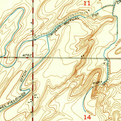 United States Geological Survey Idaho Falls North, ID (1949, 24000-Scale) digital map