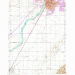 United States Geological Survey Idaho Falls South, ID (1948, 24000-Scale) digital map