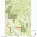 United States Geological Survey Idaho Gulch, MT (1999, 24000-Scale) digital map