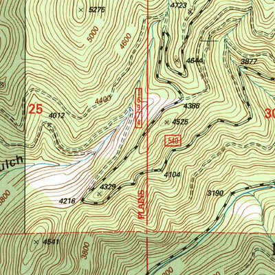 United States Geological Survey Idaho Gulch, MT (1999, 24000-Scale) digital map