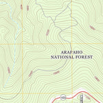 United States Geological Survey Idaho Springs, CO (2013, 24000-Scale) digital map