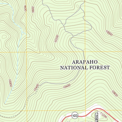 United States Geological Survey Idaho Springs, CO (2013, 24000-Scale) digital map