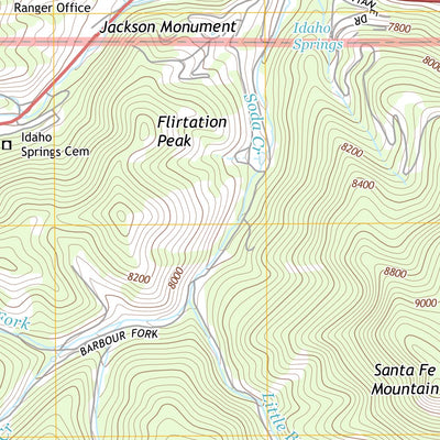 United States Geological Survey Idaho Springs, CO (2013, 24000-Scale) digital map