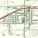 United States Geological Survey Idalou, TX (1965, 24000-Scale) digital map