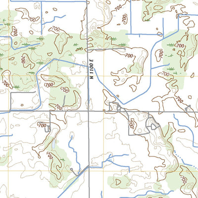 United States Geological Survey Idaville, IN (2022, 24000-Scale) digital map