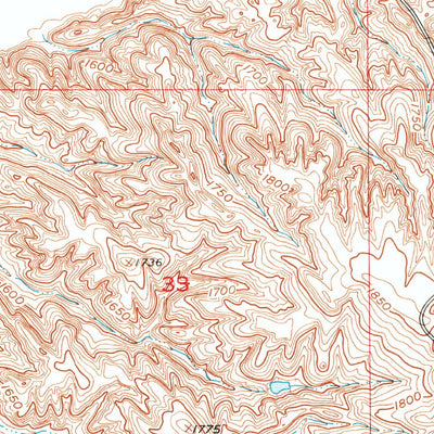 United States Geological Survey Ideal NE, SD (1951, 24000-Scale) digital map