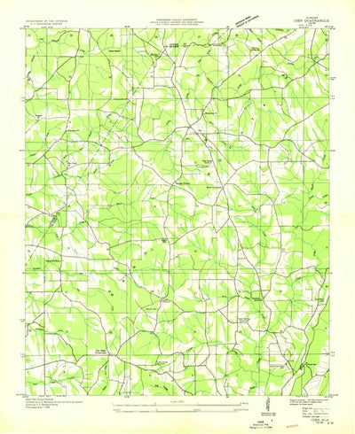 United States Geological Survey Ider, AL (1936, 24000-Scale) digital map