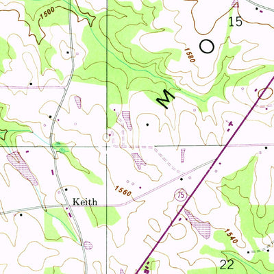 United States Geological Survey Ider, AL (1946, 24000-Scale) digital map
