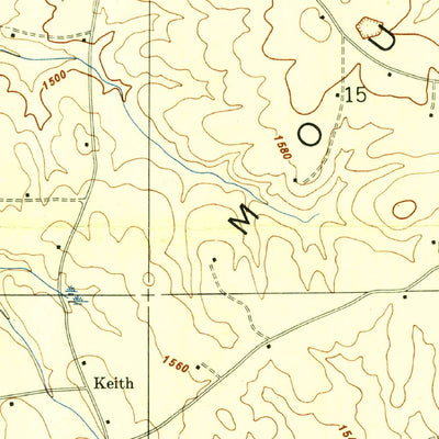 United States Geological Survey Ider, AL (1947, 24000-Scale) digital map