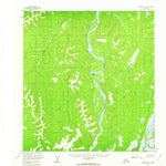 United States Geological Survey Iditarod A-1, AK (1954, 63360-Scale) digital map