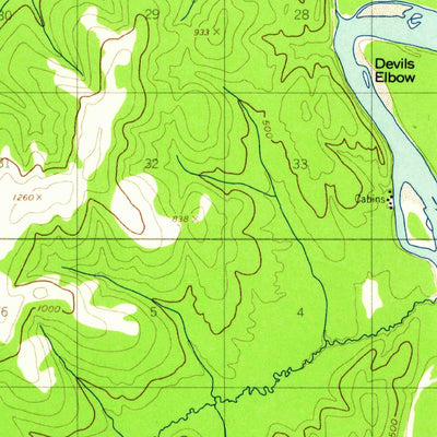 United States Geological Survey Iditarod A-1, AK (1954, 63360-Scale) digital map