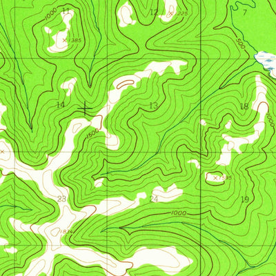 United States Geological Survey Iditarod A-4, AK (1954, 63360-Scale) digital map
