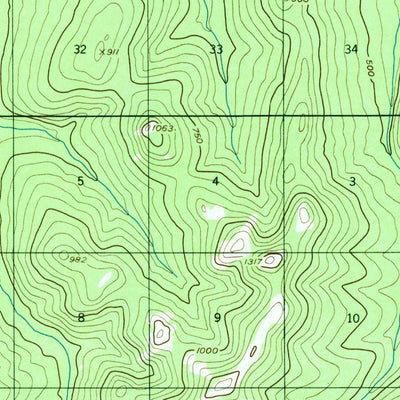 United States Geological Survey Iditarod A-6, AK (1954, 63360-Scale) digital map