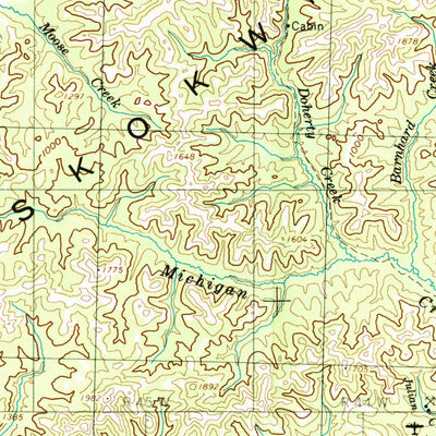 United States Geological Survey Iditarod, AK (1956, 250000-Scale) digital map