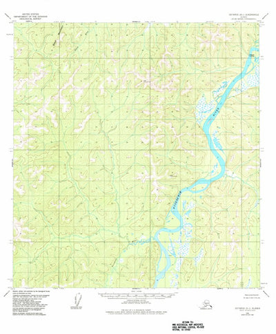 United States Geological Survey Iditarod B-1, AK (1954, 63360-Scale) digital map