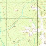 United States Geological Survey Iditarod B-1, AK (1954, 63360-Scale) digital map