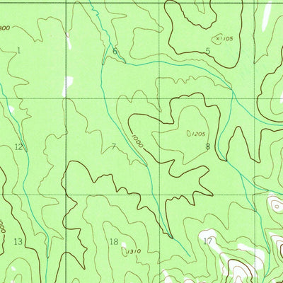 United States Geological Survey Iditarod B-2, AK (1954, 63360-Scale) digital map