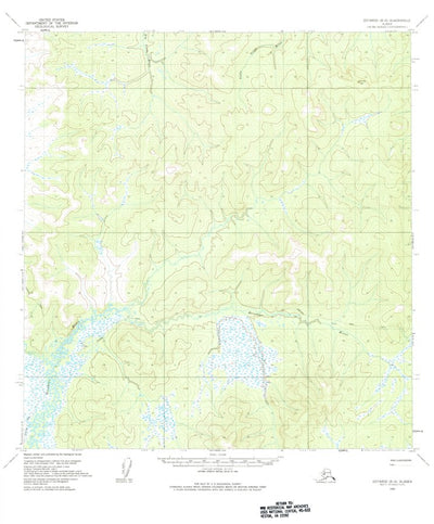 United States Geological Survey Iditarod B-6, AK (1954, 63360-Scale) digital map