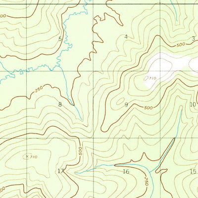 United States Geological Survey Iditarod B-6, AK (1954, 63360-Scale) digital map