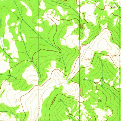 United States Geological Survey Iditarod C-3, AK (1954, 63360-Scale) digital map