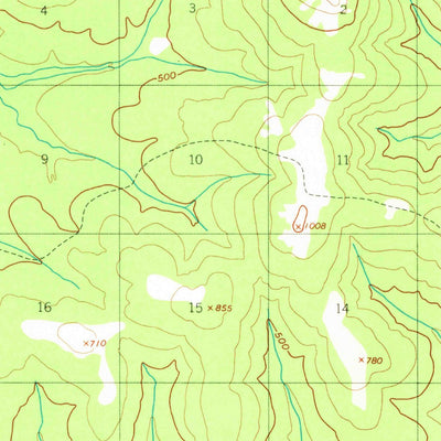 United States Geological Survey Iditarod C-5, AK (1954, 63360-Scale) digital map