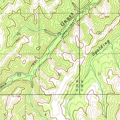 United States Geological Survey Iditarod D-2, AK (1954, 63360-Scale) digital map