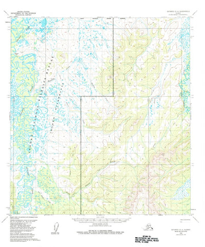 United States Geological Survey Iditarod D-4, AK (1954, 63360-Scale) digital map