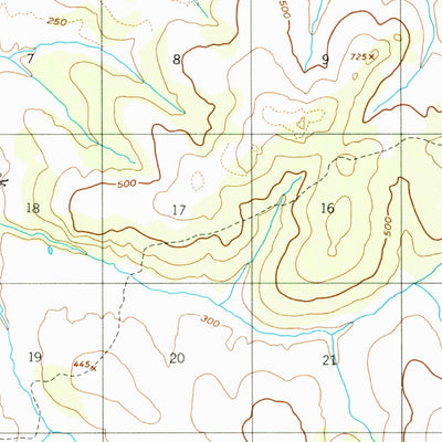 United States Geological Survey Iditarod D-4, AK (1954, 63360-Scale) digital map