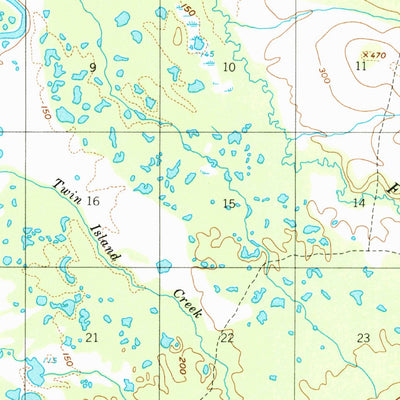 United States Geological Survey Iditarod D-4, AK (1954, 63360-Scale) digital map