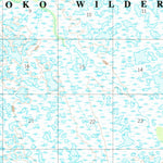 United States Geological Survey Iditarod D-5, AK (1954, 63360-Scale) digital map