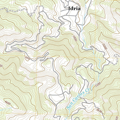 United States Geological Survey Idria, CA (2022, 24000-Scale) digital map