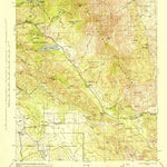 United States Geological Survey Idyllwild, CA (1942, 62500-Scale) digital map