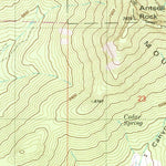 United States Geological Survey Idyllwild, CA (1981, 24000-Scale) digital map