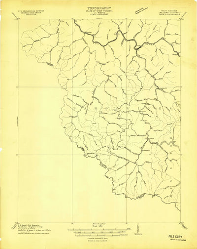 United States Geological Survey Ieager, WV-VA (1910, 48000-Scale) digital map