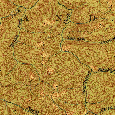 United States Geological Survey Ieager, WV-VA (1912, 62500-Scale) digital map