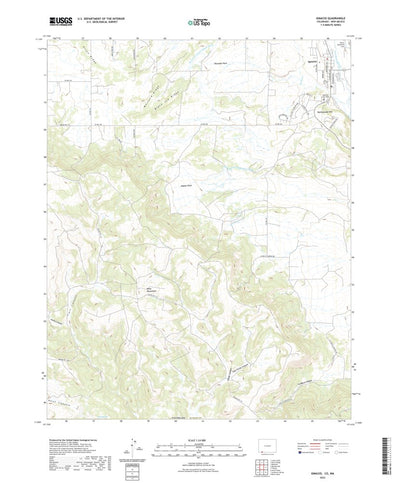 United States Geological Survey Ignacio, CO (2022, 24000-Scale) digital map