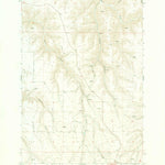 United States Geological Survey Igo Butte, OR (1970, 24000-Scale) digital map